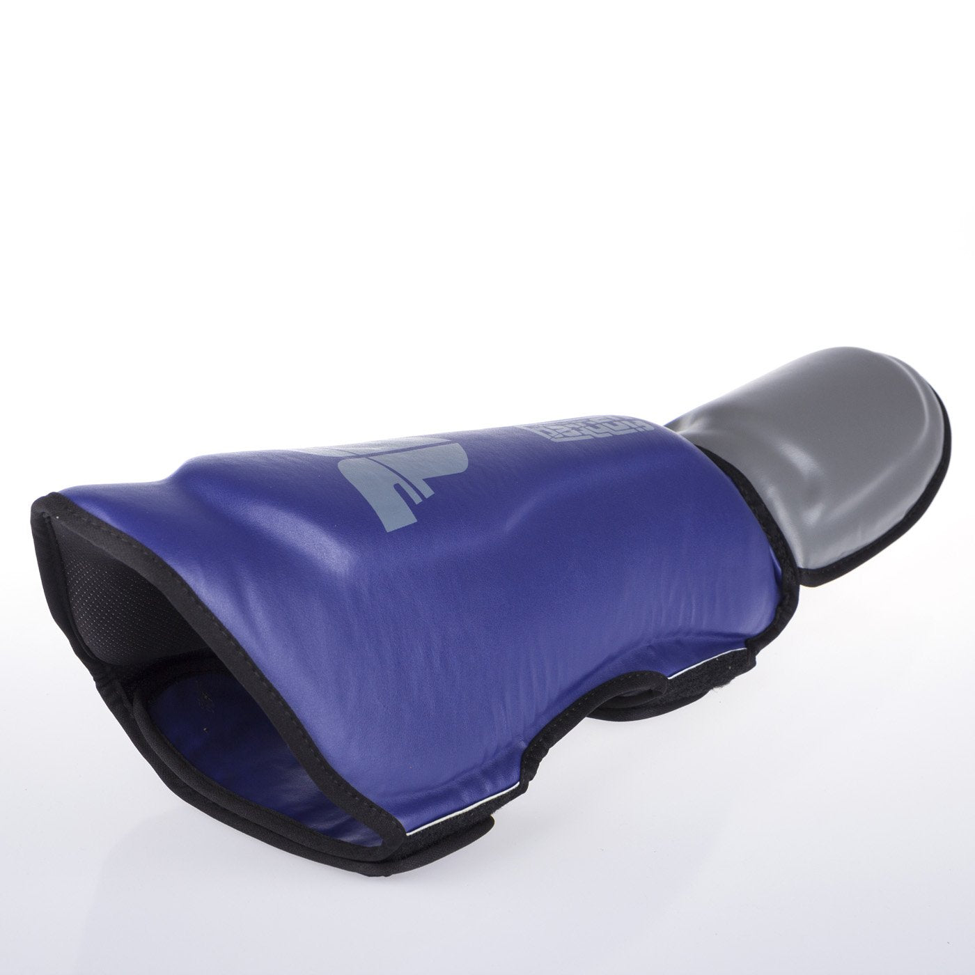 Fighter Shinguards Thai Classic - blue/gray