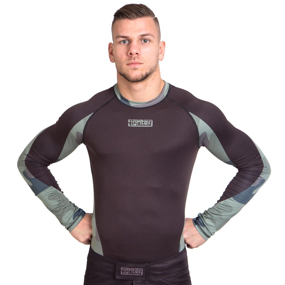 Fighter Rash Guard - Camo