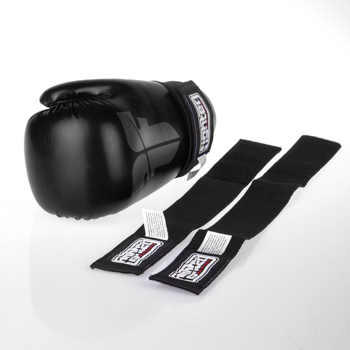 Fighter Open Gloves Strap - black