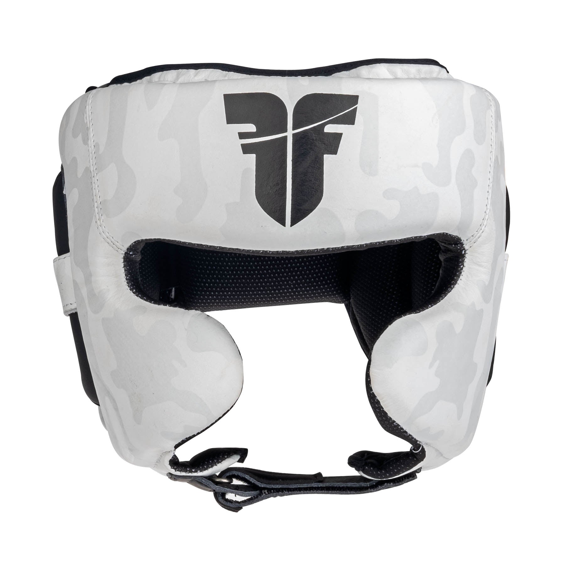 Headguard Fighter Sparring Pro - white/camo