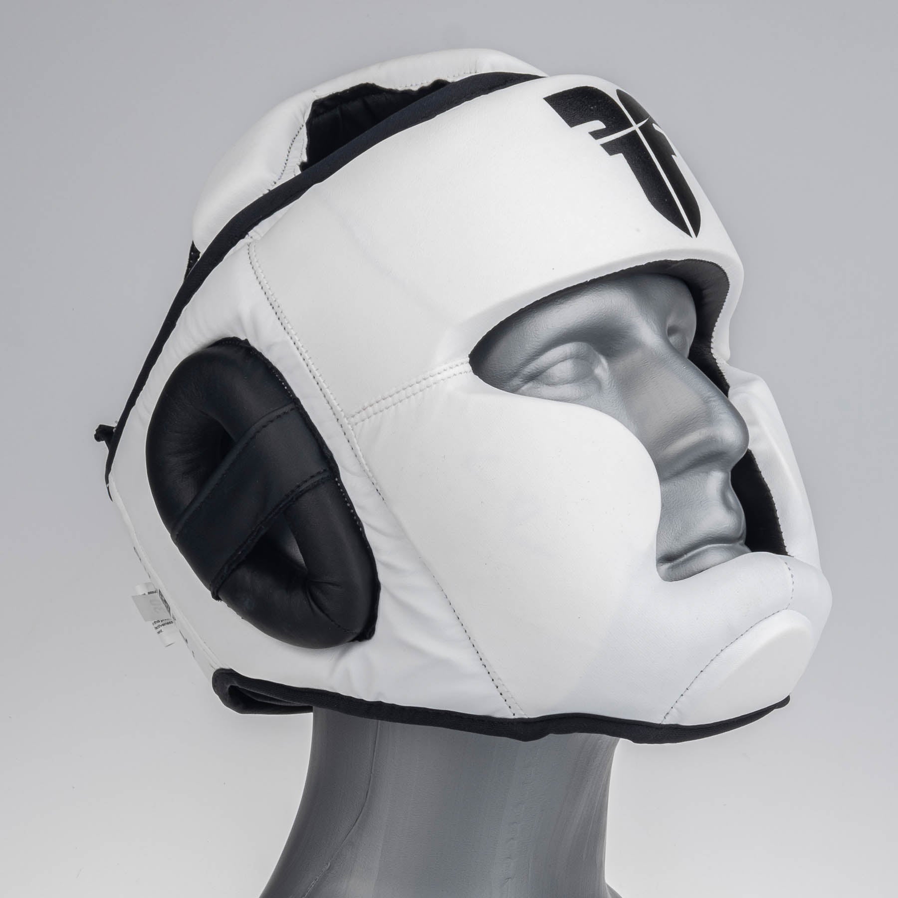 Headguard Fighter Sparring - white