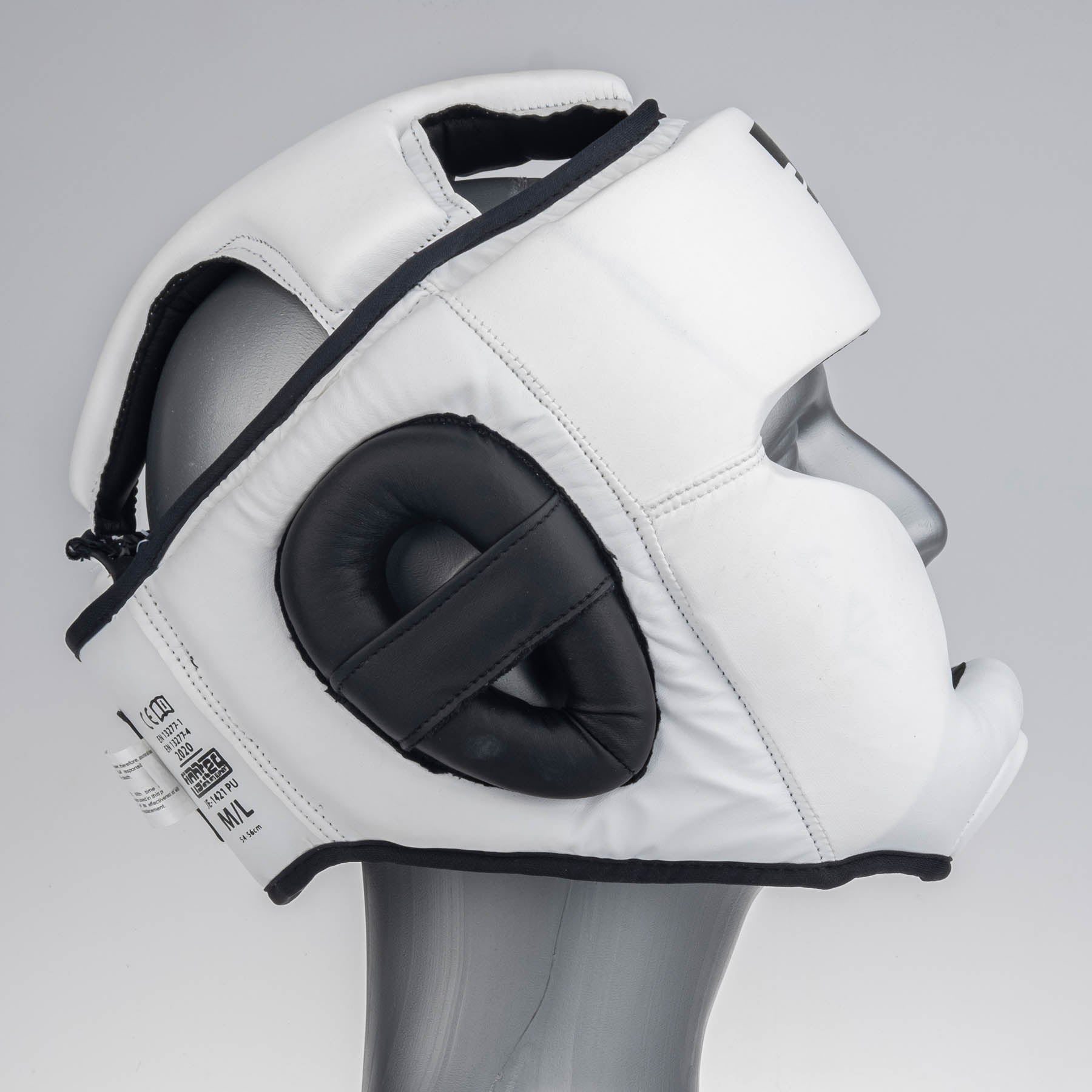 Headguard Fighter Sparring - white