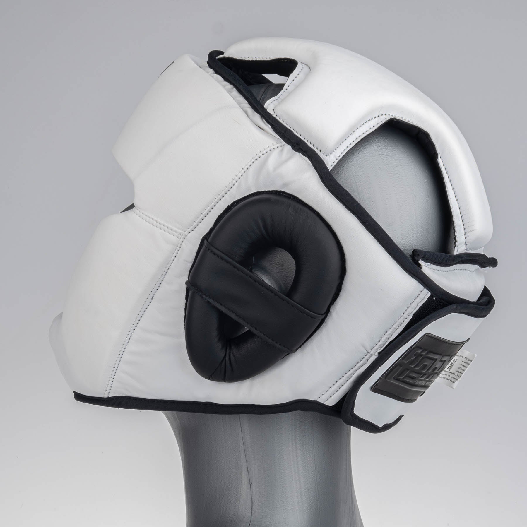 Headguard Fighter Sparring - white