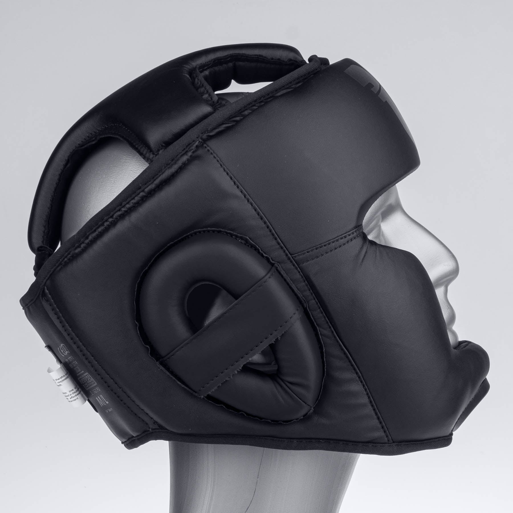 Headguard Fighter Sparring - black