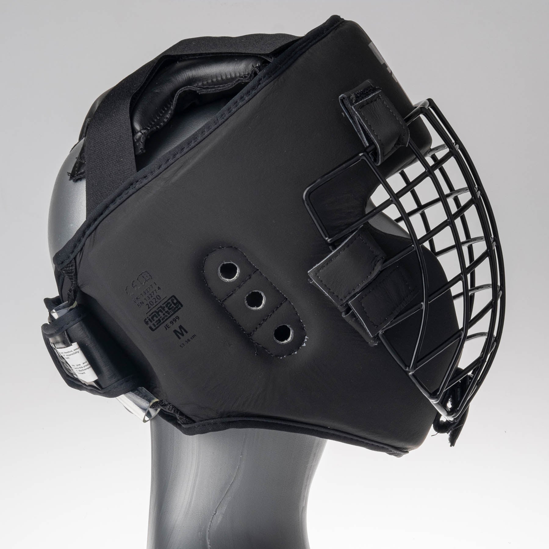 Fighter Shock Head Guard - black