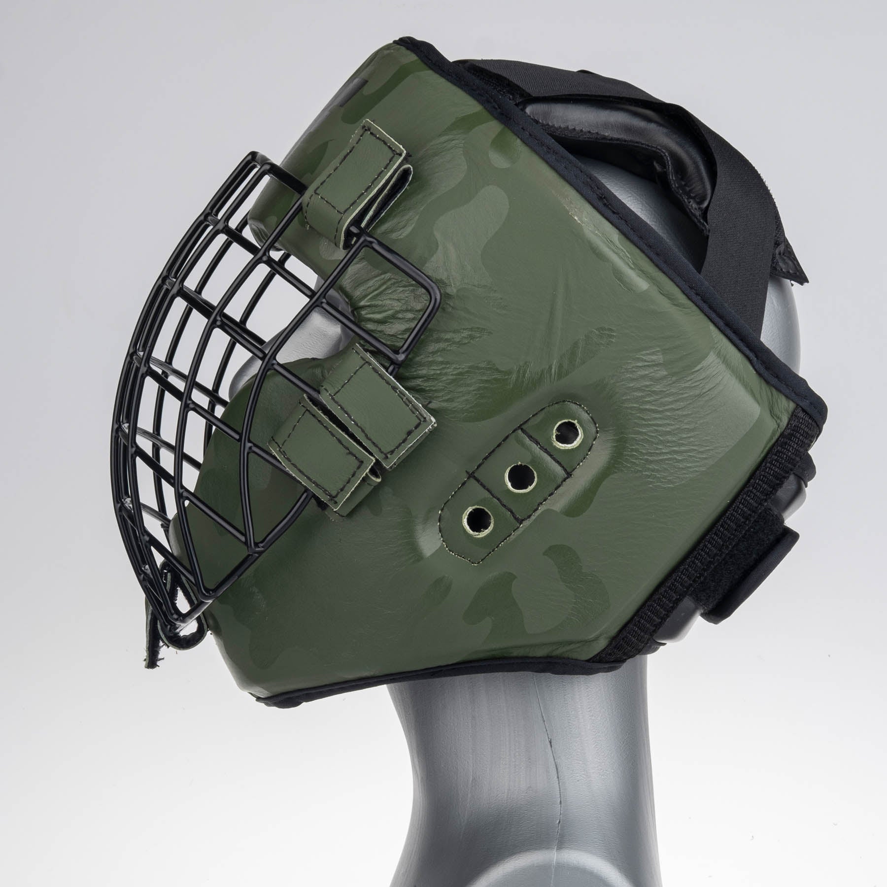 Fighter Shock Head Guard - khaki/camo