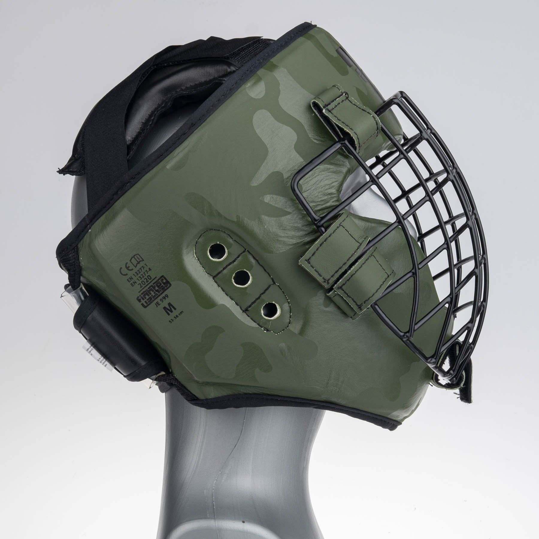 Fighter Shock Head Guard - khaki/camo