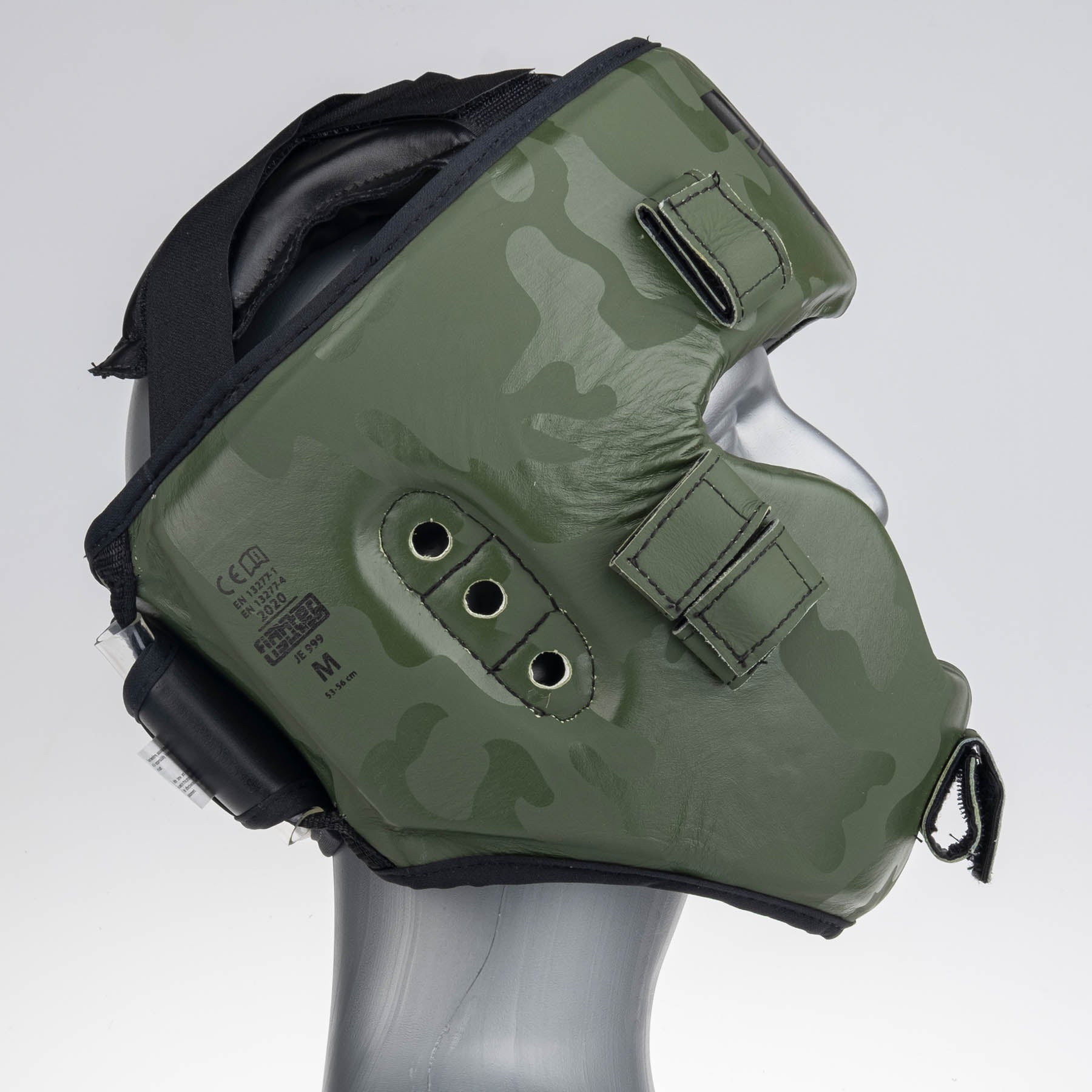 Fighter Shock Head Guard - khaki/camo