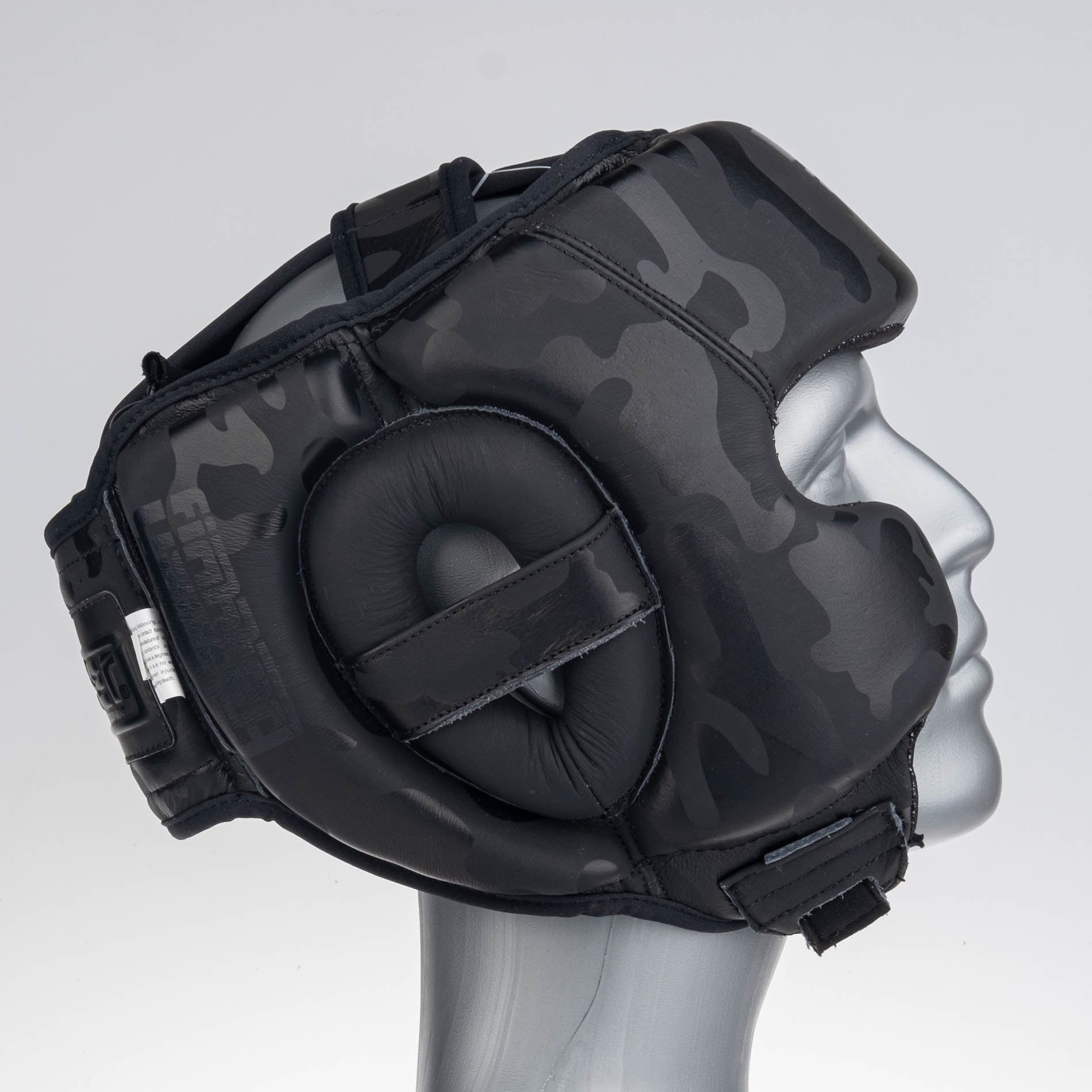 Headguard Fighter Sparring Pro - black/camo