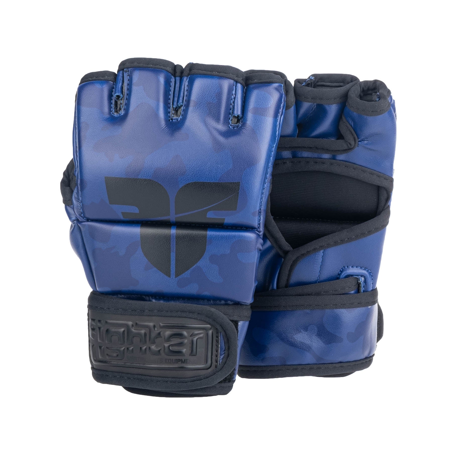 Fighter MMA Gloves Competition - blue camo