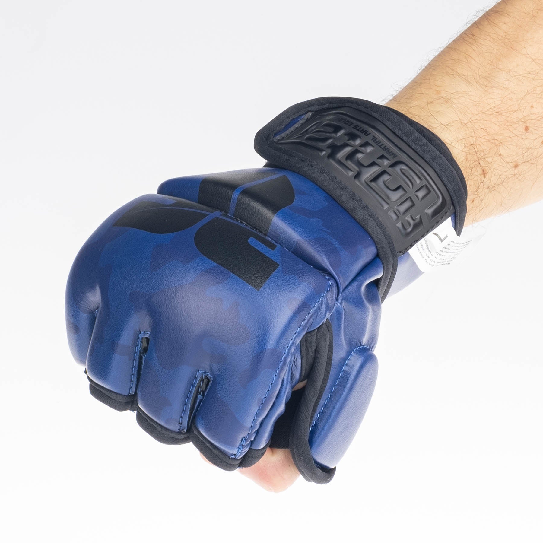 Fighter MMA Gloves Competition - blue camo