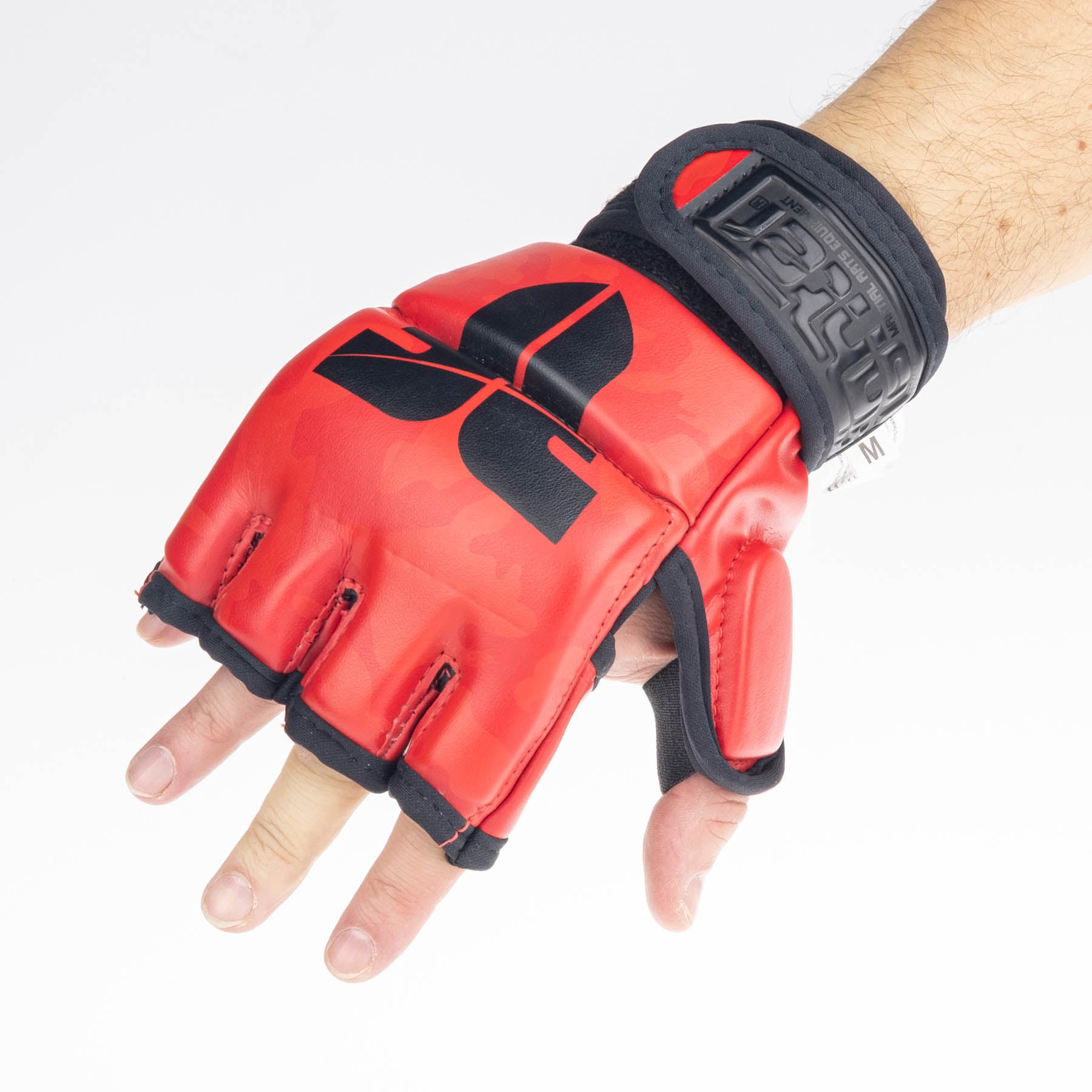 Fighter MMA Gloves Competition - red camo