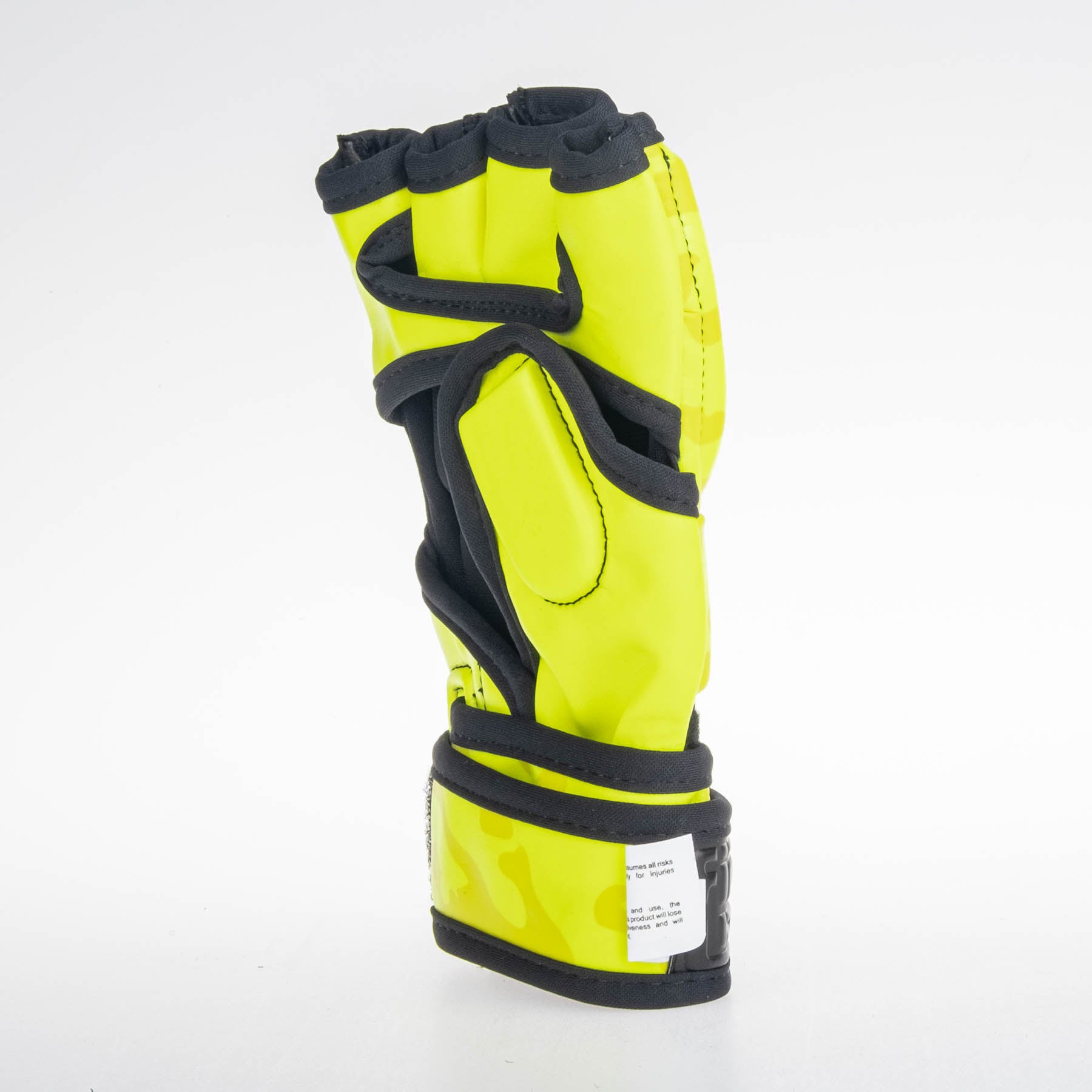 Fighter MMA Gloves Competition - neon yellow/camo