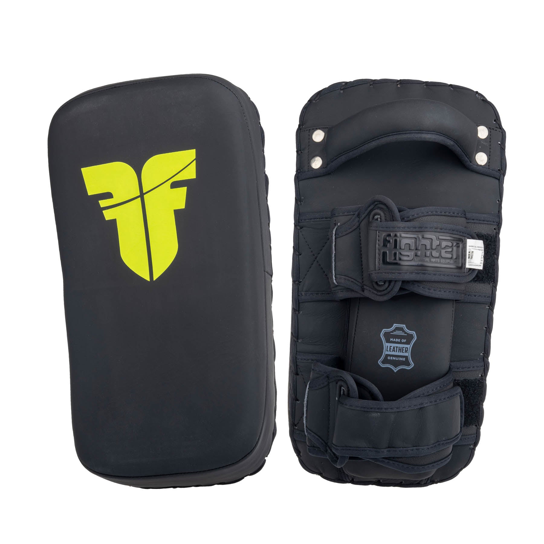 Fighter Thai Pads - black/neon yellow