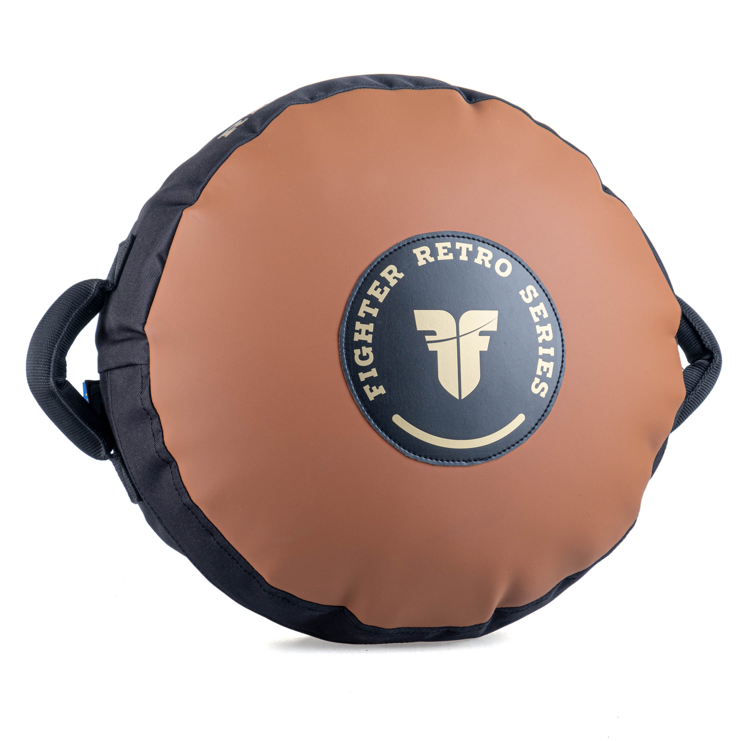 Fighter Round Retro Belly Target - brown