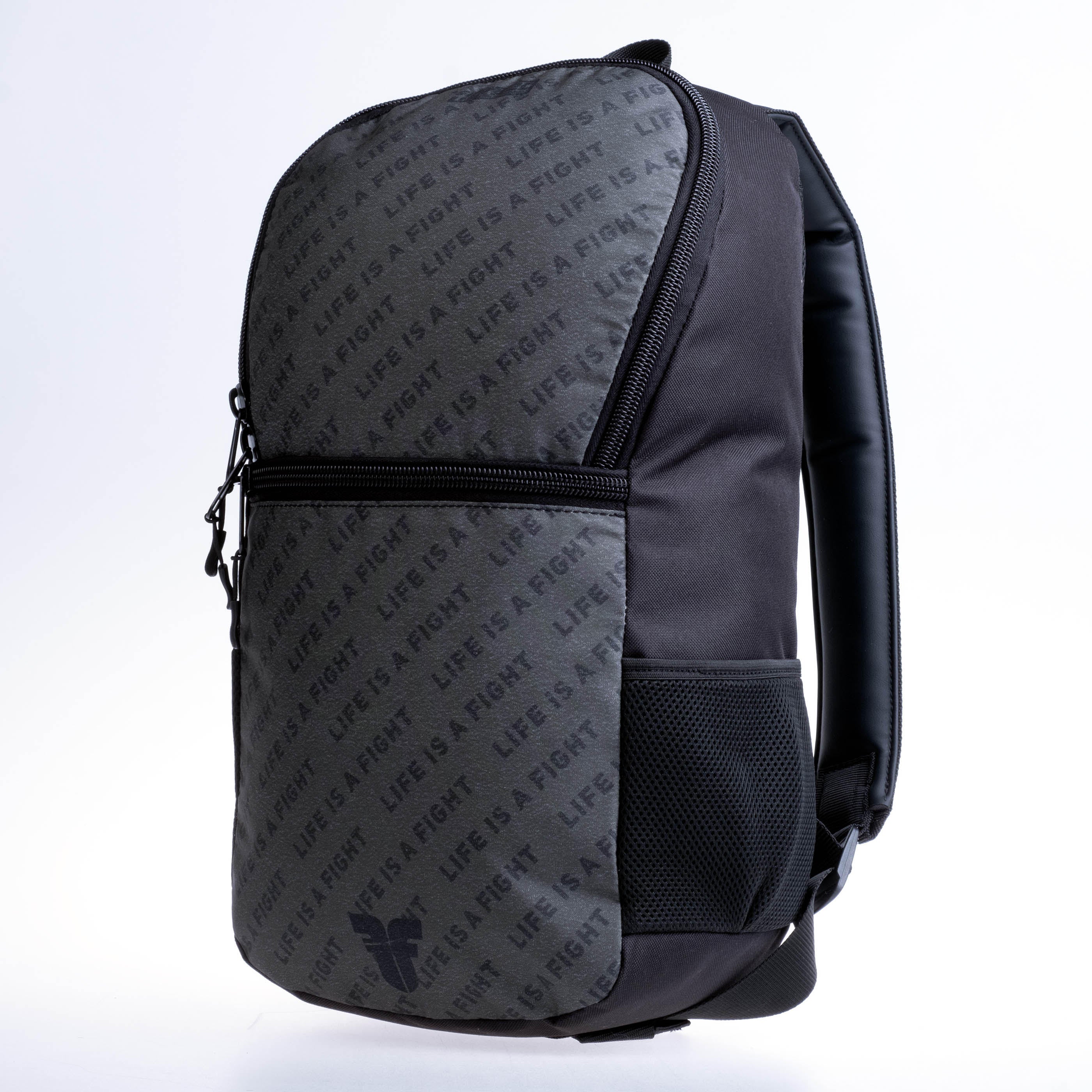 Fighter Backpack Size S - gray logo